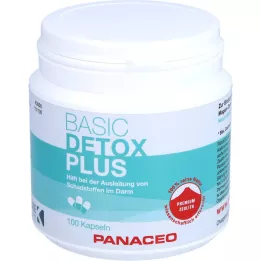 PANACEO Basic Detox Plus kapsulės, 100 kapsulių