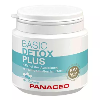 PANACEO Basic Detox Plus kapsulės, 100 kapsulių