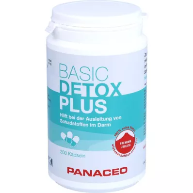 PANACEO Basic Detox Plus kapsulės, 200 kapsulių