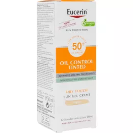 EUCERIN Sun Oil Control tamsintas kremas LSF 50+ light, 50 ml