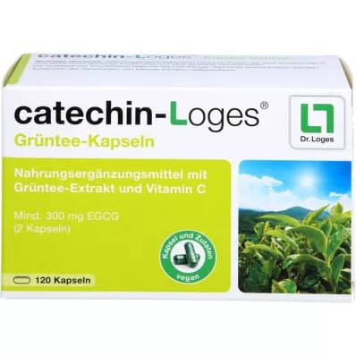 CATECHIN-Loges žaliosios arbatos kapsulės, 120 kapsulių