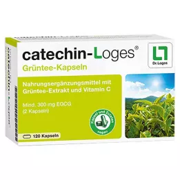 CATECHIN-Loges žaliosios arbatos kapsulės, 120 kapsulių