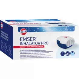 EMSER Inhalator Pro suspausto oro purkštuvas, 1 vnt
