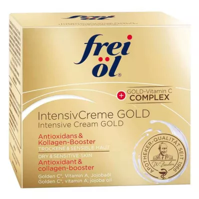 Nemokamas aliejus hidrolipidinis intensyvus kreminis auksas, 50 ml Nemokamas aliejus hidrolipidinis intensyvus kreminis auksas, 50 ml
