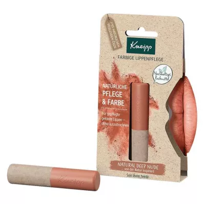 KNEIPP spalvota lūpų priežiūros priemonė natural deep nude, 3,5 g