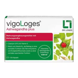VIGOLOGES Ashwagandha plus kapsulės, 60 kapsulių