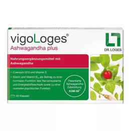 VIGOLOGES Ashwagandha plus kapsulės, 120 kapsulių