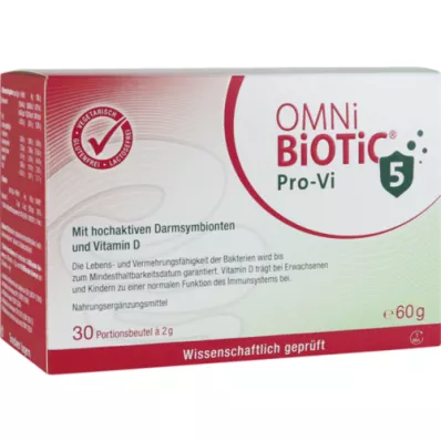 OMNI BiOTiC Pro-Vi 5 paketėliai, 30X2 g