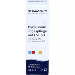 DERMASENCE Hyalusome dienos priežiūros emulsija LSF 50, 50 ml