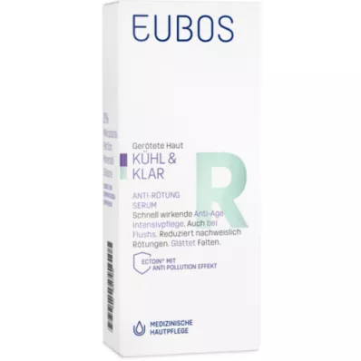 EUBOS KÜHL &amp; KLAR Serumas nuo raudonio, 30 ml