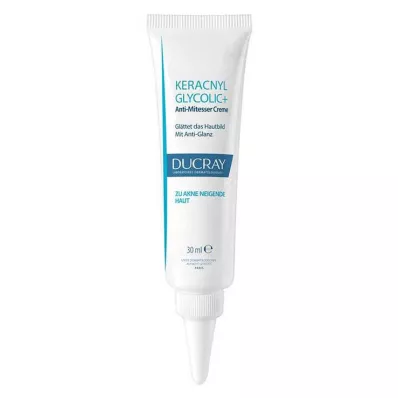 DUCRAY KERACNYL GLYCOLIC+ grietinėlė, 30 ml DUCRAY KERACNYL GLYCOLIC+ grietinėlė, 30 ml