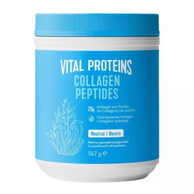 Vital Proteins Collagen Peptides neutralūs milteliai, 567 g