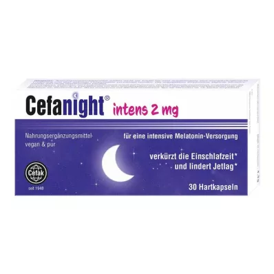 CEFANIGHT intens 2 mg kietosios kapsulės, 30 vnt