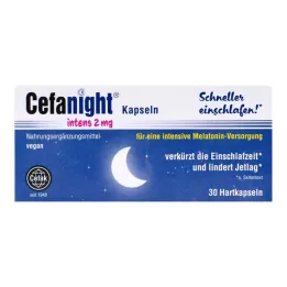CEFANIGHT intens 2 mg kietosios kapsulės, 30 vnt