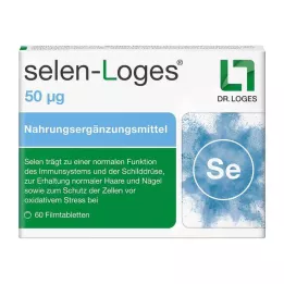 SELEN-LOGES 50 µg plėvele dengtos tabletės, 60 vnt