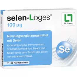 SELEN-LOGES 100 mg plėvele dengtos tabletės, 60 vnt