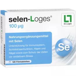 SELEN-LOGES 100 μg plėvele dengtos tabletės, 120 vnt