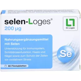 SELEN-LOGES 200 µg plėvele dengtos tabletės, 60 vnt