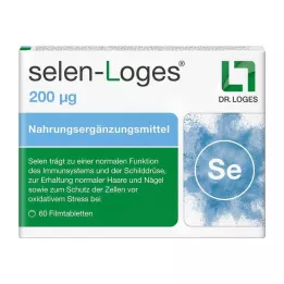 SELEN-LOGES 200 µg plėvele dengtos tabletės, 60 vnt