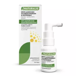 NATURALIS Burnos ir gerklės purškalas, 20 ml