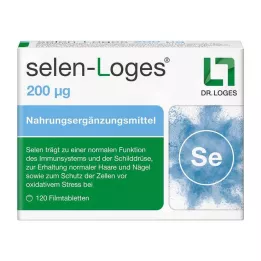 SELEN-LOGES 200 µg plėvele dengtos tabletės, 120 vnt