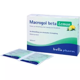 MACROGOL beta Lemon Plv.z.Her.e.Lsg.z.Oral, 10 vnt