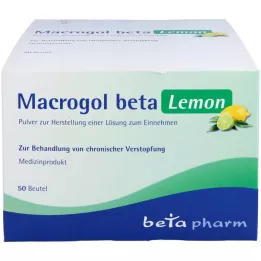 MACROGOL beta Lemon Plv.z.Her.e.Lsg.z.Oral, 50 vnt