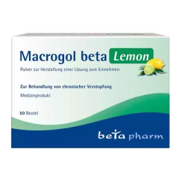 Macrogol beta citrinų milteliai, 50 vnt