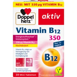 DOPPELHERZ Vitaminas B12 350 tablečių, 30 kapsulių