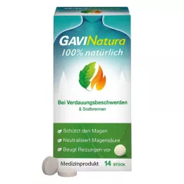 GAVINATURA natūralios virškinimo problemos, 14 vnt