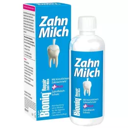 BIONIQ Repair Tooth Milk burnos skalavimo skystis, 400 ml