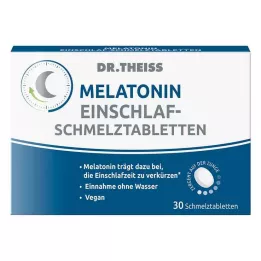 DR.THEISS Melatonino tirpstančios tabletės užmigti, 30 vnt