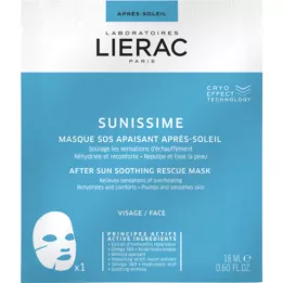 LIERAC Sunissime raminanti kaukė po saulės SOS , 1X18 ml