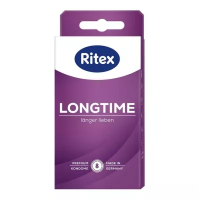 RITEX LongTime prezervatyvai, 8 vnt RITEX LongTime prezervatyvai, 8 vnt
