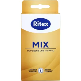 RITEX Mišrūs prezervatyvai, 8 vnt