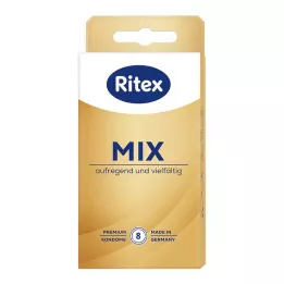 RITEX Mišrūs prezervatyvai, 8 vnt