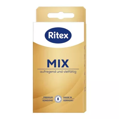RITEX Mišrūs prezervatyvai, 8 vnt