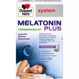 DOPPELHERZ Melatonin Plus geriamųjų granulių sistema Btl, 30 vnt