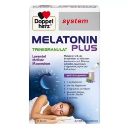 DOPPELHERZ Melatonin Plus geriamųjų granulių sistema Btl, 30 vnt