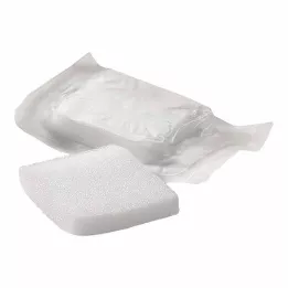 LIGASANO baltas tvarstis 1x5x5 cm sterilus, 10 vnt