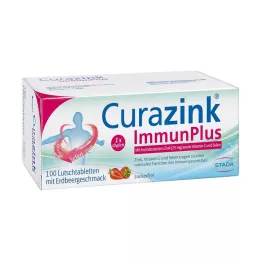 CURAZINK ImmunPlus pastilės, 100 vnt