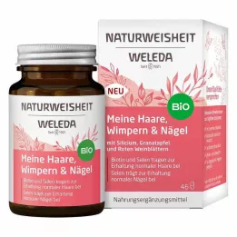 WELEDA Natural Wisdom My Hair blakstienos&amp;Nagai Kps, 46 vnt