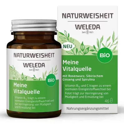 Weleda Natural Wisdom My Vital Source kapsulės (46 vnt.) Weleda Natural Wisdom My Vital Source kapsulės (46 vnt.)