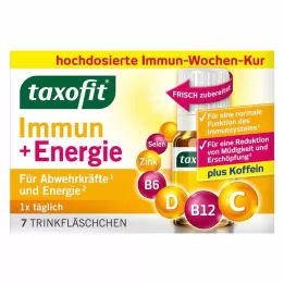 TAXOFIT Imuninė&amp;Energijos ampulės, 7X10 ml
