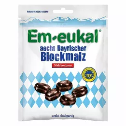EM EUKAL aecht Bayrischer Blockmalz salyklo saldainiai, 100 g