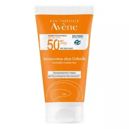 AVENE Kremas nuo saulės SPF 50+ be kvapiųjų medžiagų, 50 ml