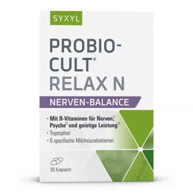 Probio-Cult Relax N Syxyl kapsulės (30 vnt.)