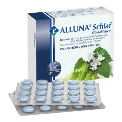 ALLUNA Sleep plėvele dengtos tabletės, 60 vnt ALLUNA Sleep plėvele dengtos tabletės, 60 vnt