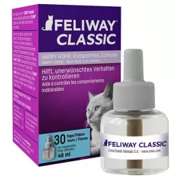 FELIWAY CLASSIC Papildomas buteliukas katėms, 48 ml