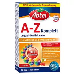 ABTEI A-Z Complete tabletės, 40 vnt